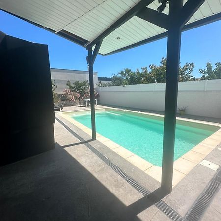 Superbe Appartement Avec Piscine Et Spa Privatif Villeneuve-lès-Béziers Exterior foto